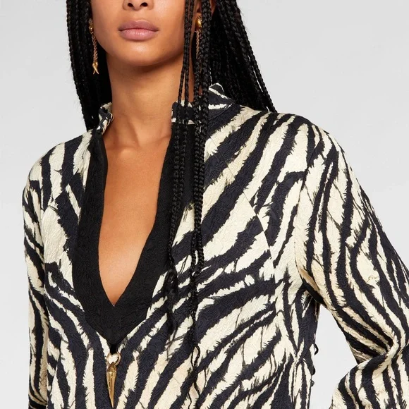 Roberto Cavalli Freedom-Print Maxi Dress - Picture 4 of 11